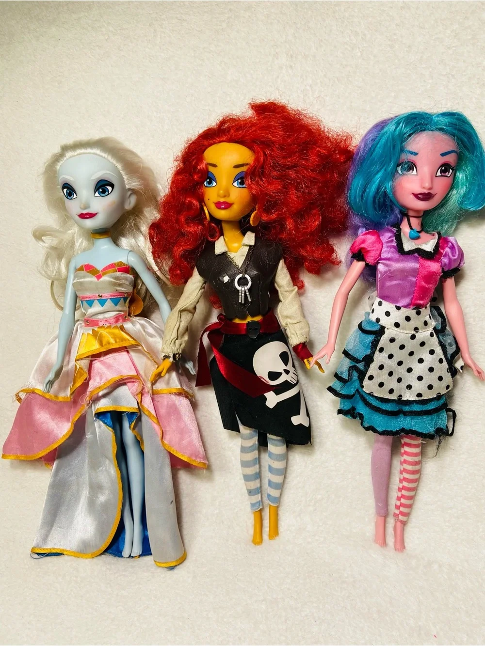Disney Attractionistas Maddie Carrie Pearl Disney Parks Dolls Bait Lot Play Lot